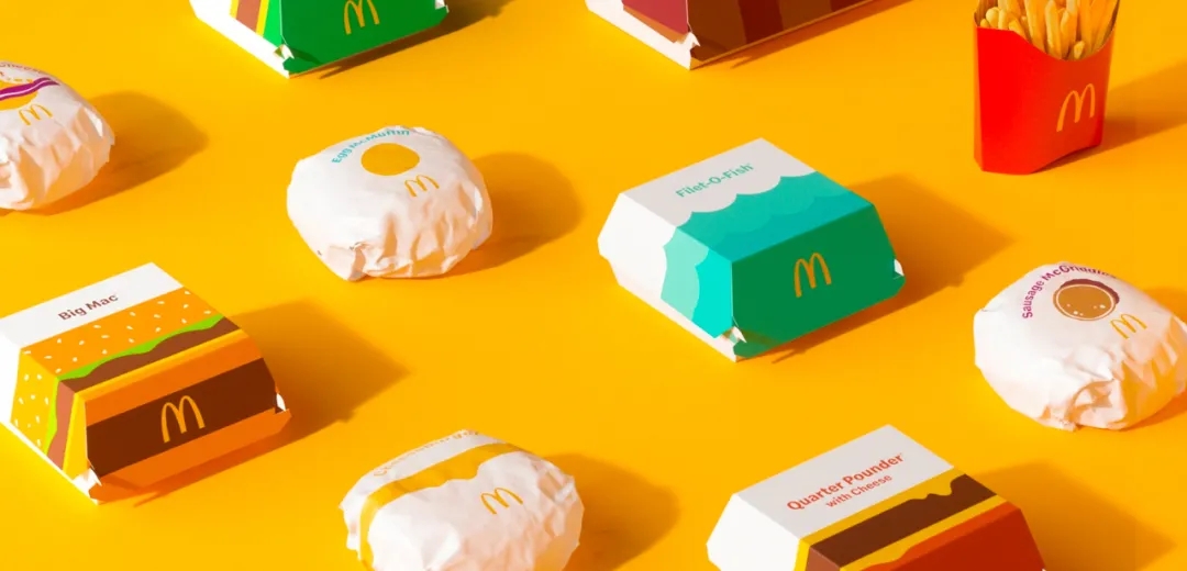 七星麦当劳打造全新品牌包装视觉系统，真是会玩